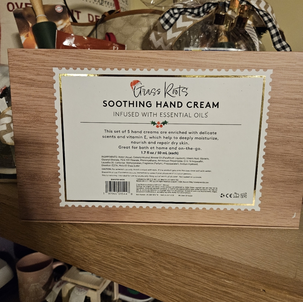 Grass Roots Soothing Hand Cream Collection 5pc - Picture 2 of 2